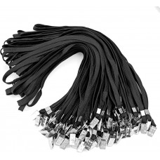 Lanyards with Bulldog Clip - 50 count